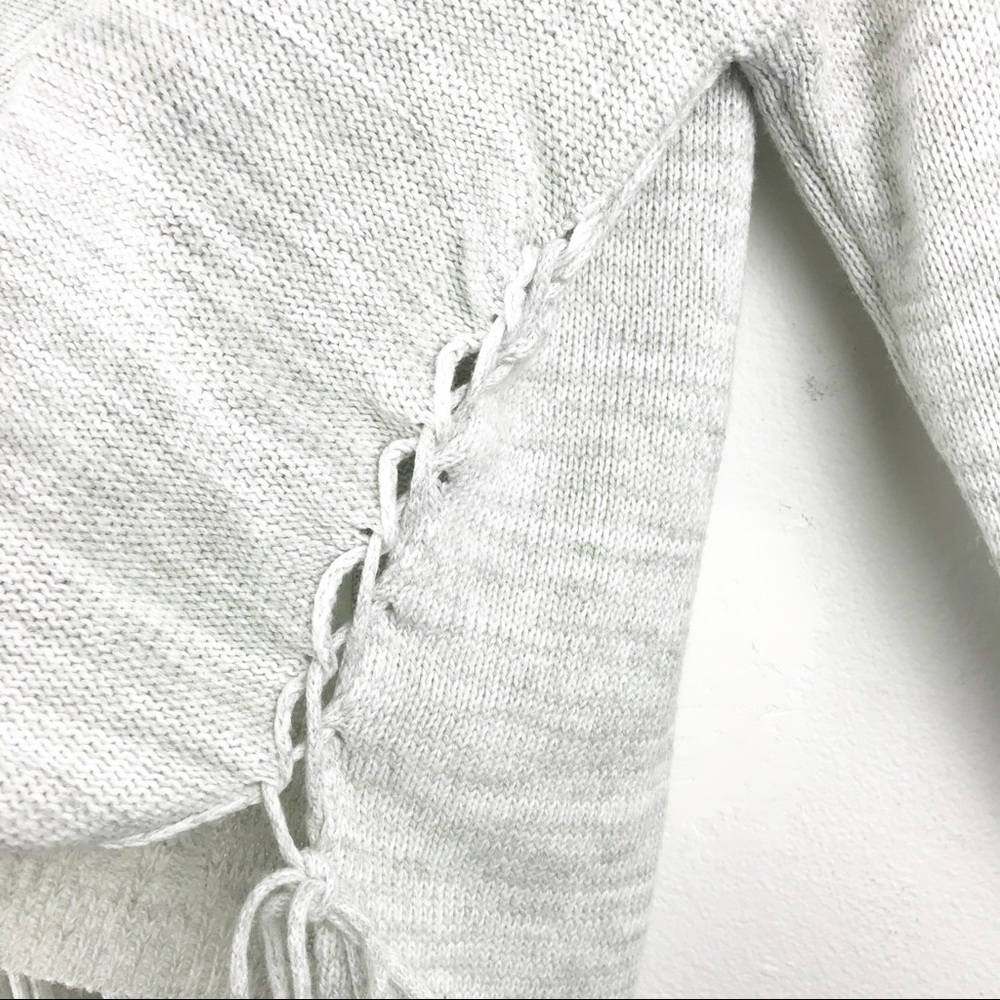 Freshman 1996 Gray Side Tie Sweater - Picture 6 of 9